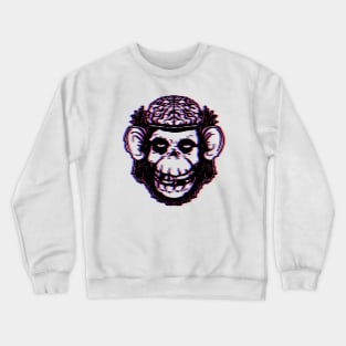 The MONKEY BRAINS INK MONKEYFITS shirt! Monkeyfits for all! Crewneck Sweatshirt